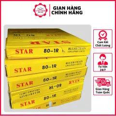 Sên Xích 80-1 / 80-2 STAR/KANA (Hộp 3 Mét). Hàng Chất Lượng Cao. Thiết Kế Chắc Chắn|A Tày Chain Since 2008