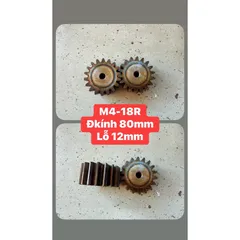 Nhông Modul 4 -14Răng/ 15Răng/ 16 Răng/ 18Răng/ 19Răng/ 20Răng / 30Răng. Dày 40mm Thiết Kế Nhỏ Gọn Chất Lượng Cao