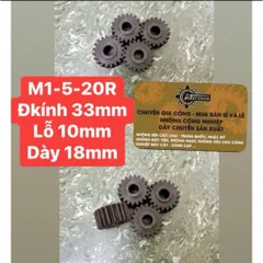 Bánh Răng Thẳng M2-18Răng / M1.5-20Răng (Hàng Tháo Máy 99%) |A Tày Chain Since 2008