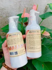 CHAI SỮA TẮM Ủ TRẮNG abutine 3C3 SIÊU TRẮNG , SỮA TẮM KÍCH TRẮNG BẬT TÔNG NGAY SAU LẦN ĐẦU SỬ DỤNG 350ML nhập khẩu
