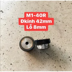 Bánh Răng Thẳng Modul 1 - 38R / 40R / 42R / 45R / 48R / 50R / 55R .Dày 12mm Có Cùi Thiết Kế Nhỏ Gọn Chất Lượng Cao