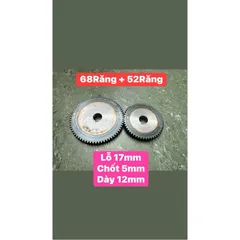 Bánh Răng Máy Thái Thịt ( bánh răng lớn 104mm - bánh răng nhỏ 81mm ). A Tày Chain Since 2008
