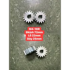 Nhông motor cửa cổng 12R / 14R / 16R - Phụ kiện cửa cổng.