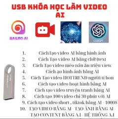 Usb 3.0 8gb  Lưu trữ dữ liệu tài liệu tạo video bằng AI - hưỡng dẫn chi tiết làm AI DƯƠNG KHOA SHOP