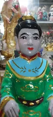 [HCM] TƯỢNG BÀ ĐEN BẰNG ĐẤT NUNG CAO 40CM