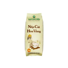 Nếp Cái Hoa Vàng Vinh Hiển cao cấp 1kg / Nếp thơm, dẻo dai nhiều, mềm ngon khách ưa chuộng lắm