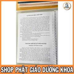 TẶNG VIẾT, Vở Chép Kinh Địa Tạng Bồ Tát Bổn Nguyện A4 CHỮ MỜ LÒ XO CAO CẤP - CHEPDIATANG