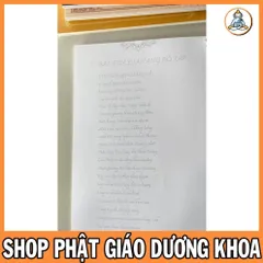 TẶNG VIẾT, Vở Chép Kinh Địa Tạng Bồ Tát Bổn Nguyện A4 CHỮ MỜ LÒ XO CAO CẤP - CHEPDIATANG