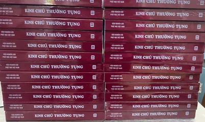 Sổ tay Kinh Chú Thường Tụng Bìa Mềm 467 Trang DƯƠNG KHOA