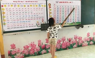 Bảng số đếm từ 0 tới 100 ( kích thước A0) chất liệu in bạt, giáo cụ dạy học , đồ dùng dạy học.