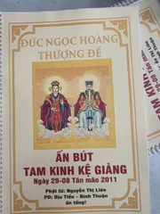 SỔ TAY SỔ TAY CHÉP KINH CẦU SIÊU CHỮ MỜ A4 - TẶNG VIẾT