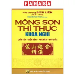 SỔ TAY SÁCH  Mông Sơn Thí Thực Khoa Nghi tn69