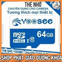 Thẻ nhớ YooSee chính hãng - 64GB tốc độ cao C10  DƯƠNG KHOA SHOP