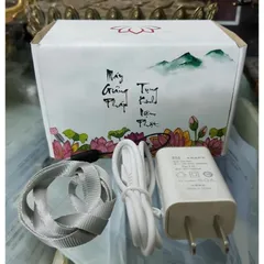 MÁY CÓ CỐC SẠC, KHÔNG THẺ NHỚ - Máy niệm phật là bồ đề - có cáp sạc, có cốc ĐÃ TÍCH HỢP 30 BÀI NIỆM PHẬT, KINH