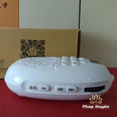 MÁY CÓ CỐC SẠC, KHÔNG THẺ NHỚ - Máy niệm phật là bồ đề - có cáp sạc, có cốc ĐÃ TÍCH HỢP 30 BÀI NIỆM PHẬT, KINH