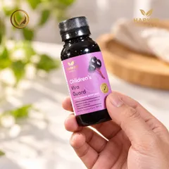 Siro tăng sức đề kháng & giảm ốm vặt cho bé Harker Herbals Children’s Vira Guard 100ml