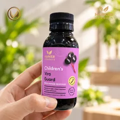 Siro tăng sức đề kháng & giảm ốm vặt cho bé Harker Herbals Children’s Vira Guard 100ml