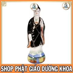 Tượng mẹ địa mẫu diêu trì 40cm thánh mẫu gốm sứ cực đẹp