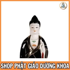 Tượng mẹ địa mẫu diêu trì 40cm thánh mẫu gốm sứ cực đẹp