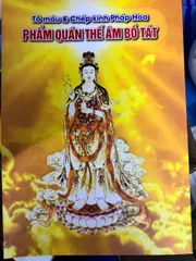 SÁCH TÔ MÀU VÀ CHÉP KINH PHÁP HOA PHẨM QUAN THẾ ÂM 30K