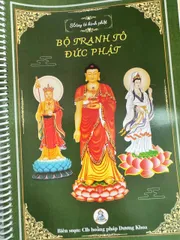 SÁCH VỞ TÔ HÌNH ĐỨC PHẬT CHỮ MỜ - TẶNG VIẾT