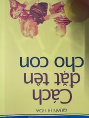 SÁCH CÁCH ĐẶT TÊN CHO CON