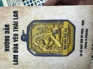SỔ TAY BÍ QUYẾT LUYỆN BÙA KUMANTHOONG THÁI LAN