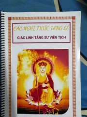 SỔ TAY CÁC NGHI THỨC TANG LỄ GIÁC LINH TĂNG SƯ VIÊN TỊCH