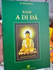 SACVHS KINH A DI ĐÀ - THÍCH TRÍ TỊNH BÌA XANH CAO CẤP