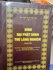 SỔ TAY KINH ĐẠI PHẬT ĐẢNH THỦ LĂNG NGHIÊM BÌA CỨNG - HẠNH CƠ DỊCH