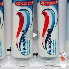 [Chính hãng] Kem Đánh Răng AquaFresh - Dạng Ống -100ml