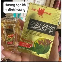 Dầu con ó EAGLE BRAND 2 NẮP NỘI ĐỊA MỸ MÂU MỚI