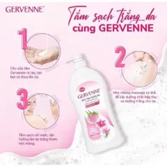 Sữa tắm trắng da 750 genverne hương nước hoa