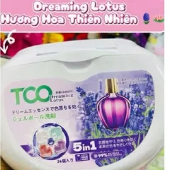 Viên Giặt Xả TCO 5 In 1 Công Nghệ Nhật Bản Hộp 36 Viên - Hương Rose, Blue Sky, Dreaming Lotus 842659