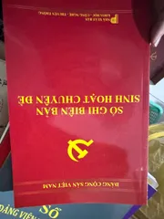 SỔ TAY SỔ ĐĂNG KÍ VĂN BẢN MẬT ĐẾN