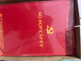 SỔ TAY SỔ THU CHI ĐẢNG PHÍ