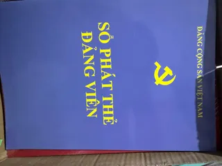 SỔ TAY SỔ THU CHI ĐẢNG PHÍ