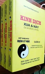 SỔ TAY KINH DỊCH XƯA VÀ NAY TRỌN BỘ 3 QUYỂN BÌA MÈM