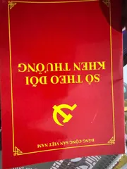 SỔ TAY SỔ THEO DÕI KHEN THƯỞNG