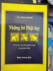 SỔ TAY NHỮNG LỜI PHẬT DẠY - BÌNH ANSON