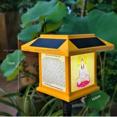 Máy Niệm Phật Năng Lượng Mặt Trời Ngôi Nhà, Có Đèn MỚI