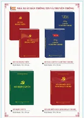 SỔ TAY ĐẢNG VIÊN (bìa da-200 trang)