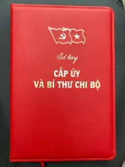 SỔ TAY CẤP UỶ VÀ BÍ THƯ CHI BỘ (bìa da-màu đỏ) 0398-142-241