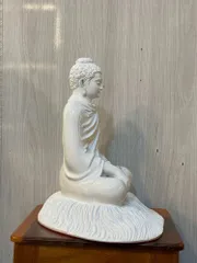 TƯỢNG BỔN SƯ THÍCH CA TOÀ RƠM 30cm