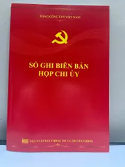SỔ GHI BIÊN BẢN HỌP CHI UỶ-160trang