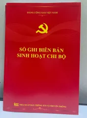 SỔ GHI BIÊN BẢN SINH HOẠT CHI BỘ ( bìa mềm 160trang) 0398-142-241