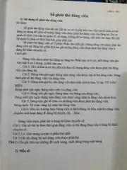 SỔ PHÁT THẺ ĐẢNG VIÊN SÁCH CHÍNH GỐC