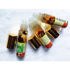 LỐC 12 LỌ DẦU GIÓ THẢO DƯỢC THÁI LAN khỏi ngạt mủi, sổ mủi tức thì (sâm, long não, khuynh diệp bạc hà )