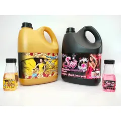 NƯỚC GIẶT SPJ 3.5L Can Vuông ĐEN, VÀNG -giúp làm mềm, tơi xốp sợi vải, chăm sóc và lưu hương giúp quần áo luôn ngát hươn