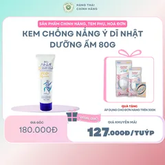 KEM CHỐNG NẮNG Ý DĨ Nhật 80g - Bảo vệ da, dưỡng ẩm hiệu quả, sản phẩm chăm sóc da từ Nhật Bản